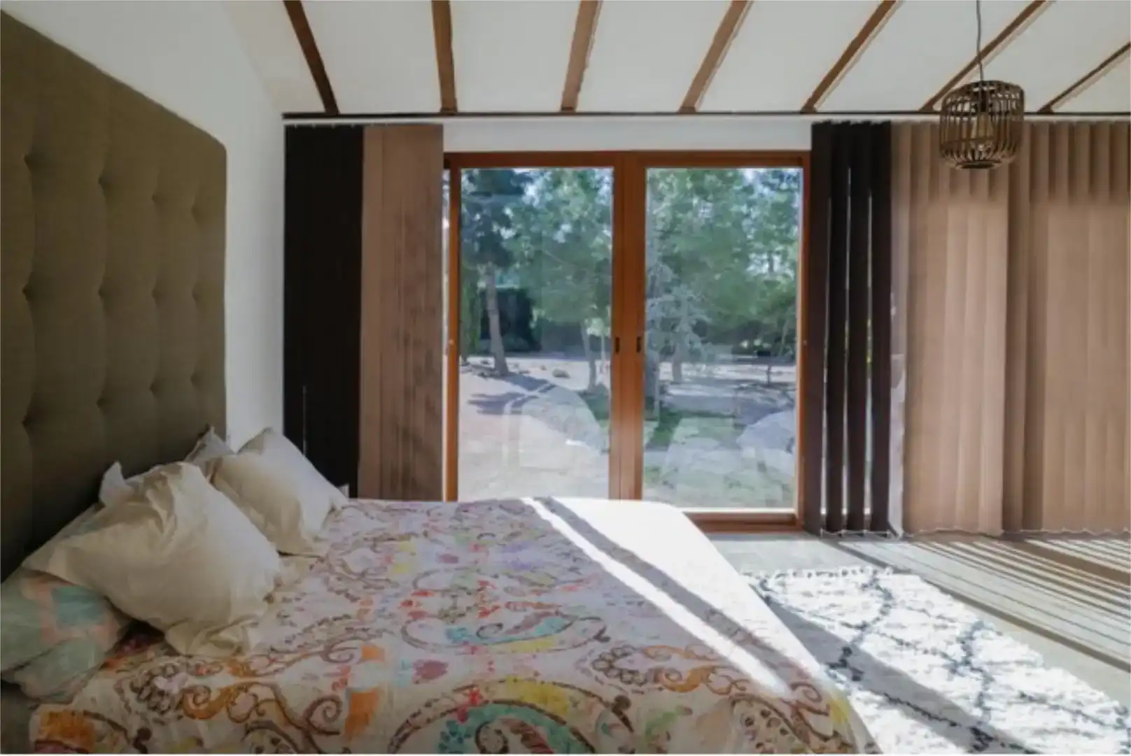 Bedroom of Houses for rent in Elche / Elx  with Air Conditioner, Private garden and Parquet flooring