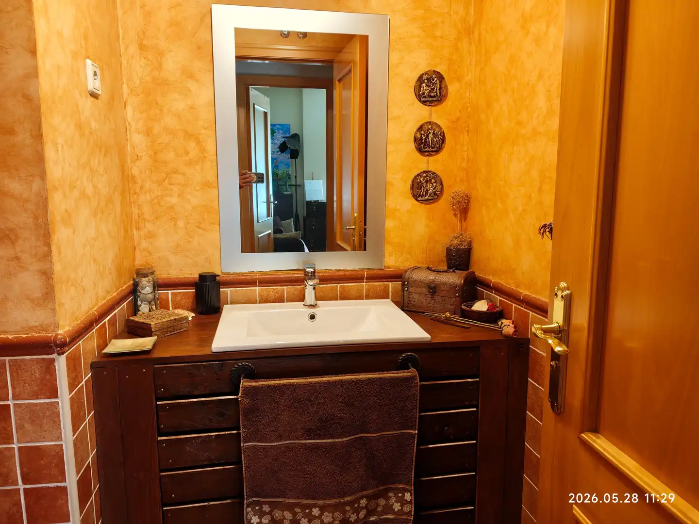 Bathroom of Houses for sale in Aranjuez  with Air Conditioner, Private garden and Terrace