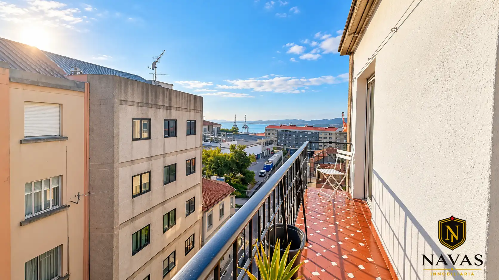 Terrasse von Dachboden zum Verkauf in Vigo  mit Balkon