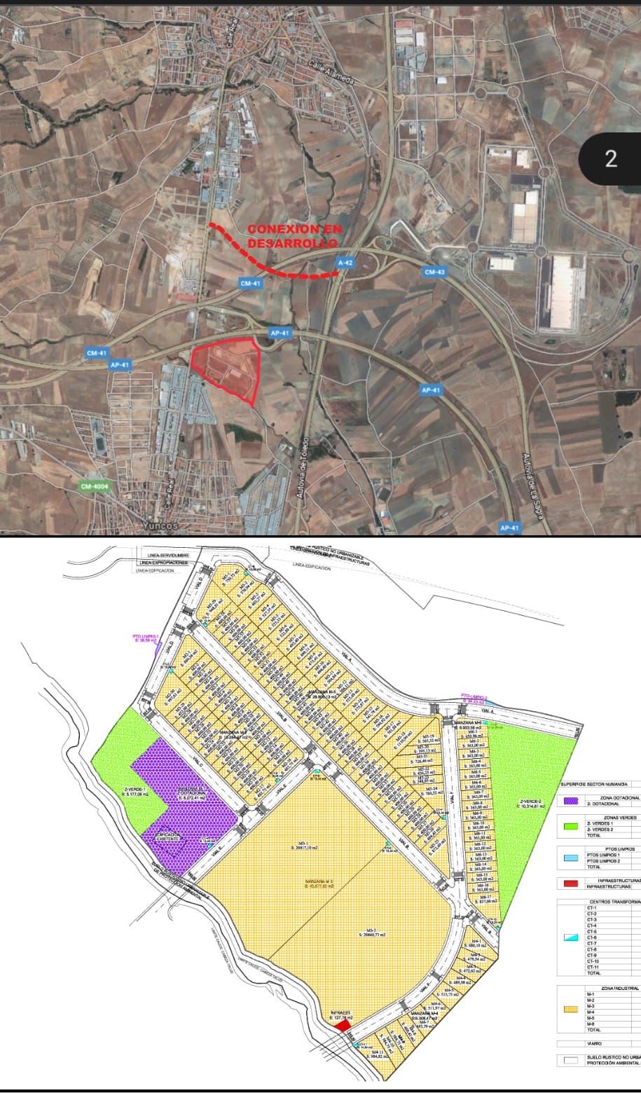 Industrial land for sale in Illescas