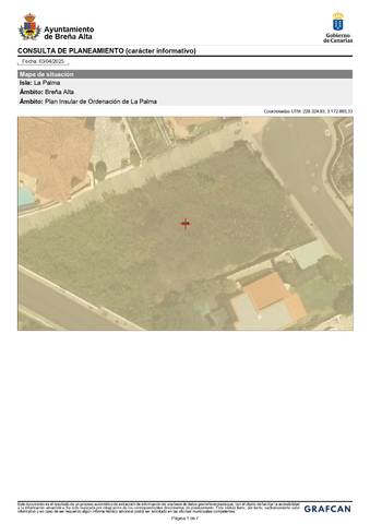 Terreno residencial en Venta en Calle Geranios, 9 en Breña Alta