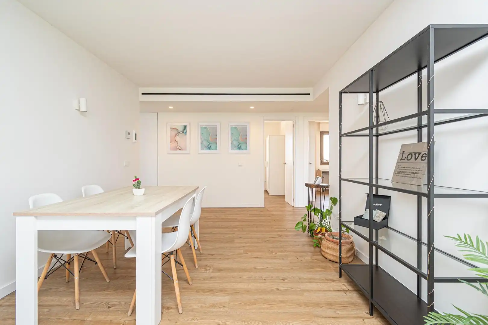 Comedor de Piso de alquiler en  Palma de Mallorca con Aire acondicionado, Calefacción y Amueblado