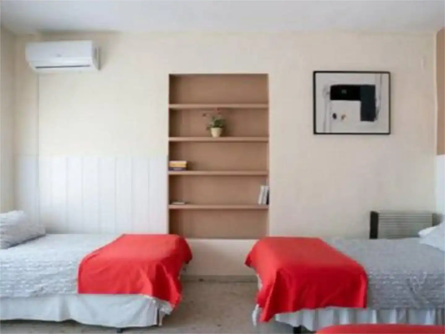 Schlafzimmer von Maisonette zur Miete in Sevilla mit Klimaanlage, Parkett und Abstellraum