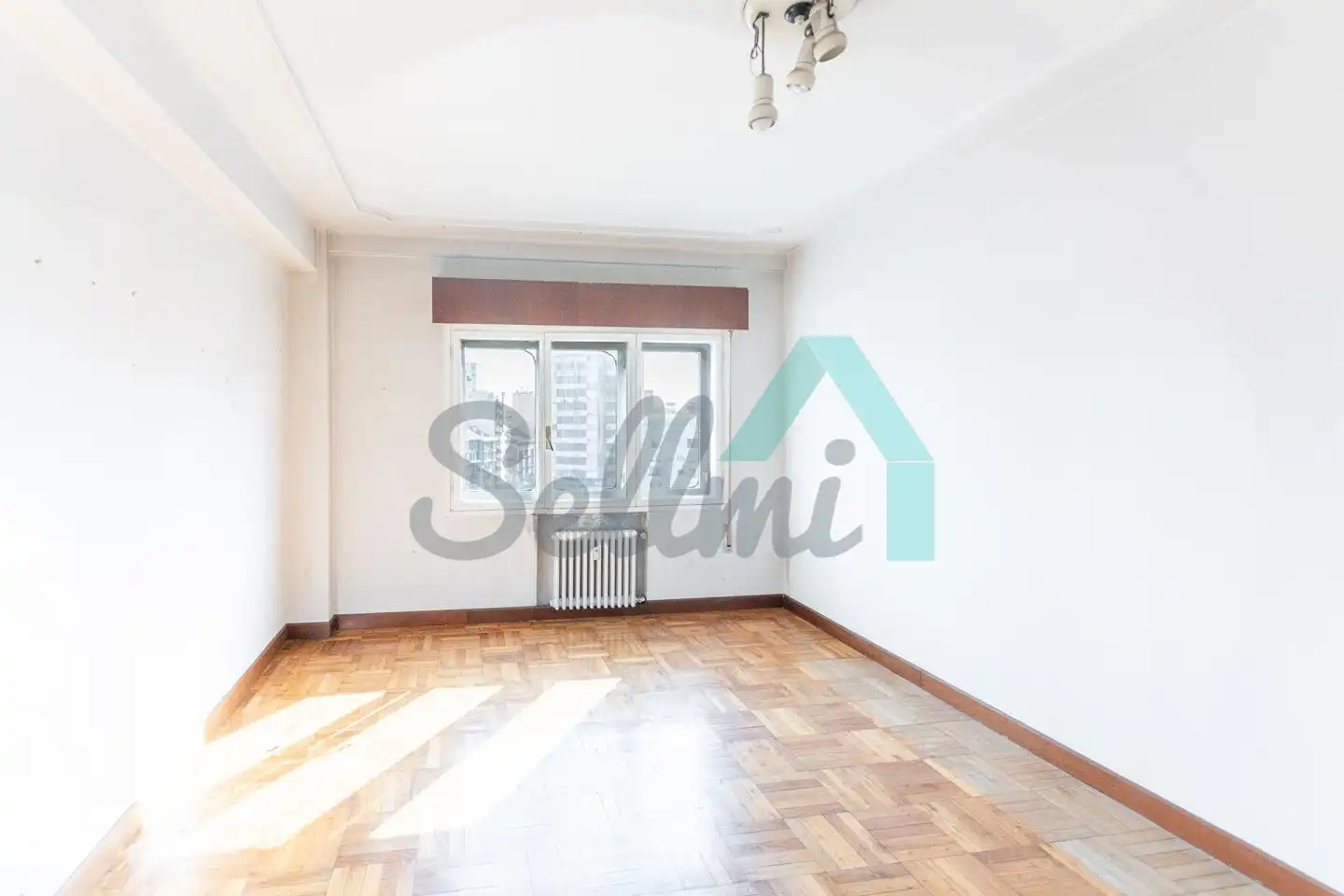 Bedroom of Flat for sale in Gijón   with Heating, Parquet flooring and Terrace