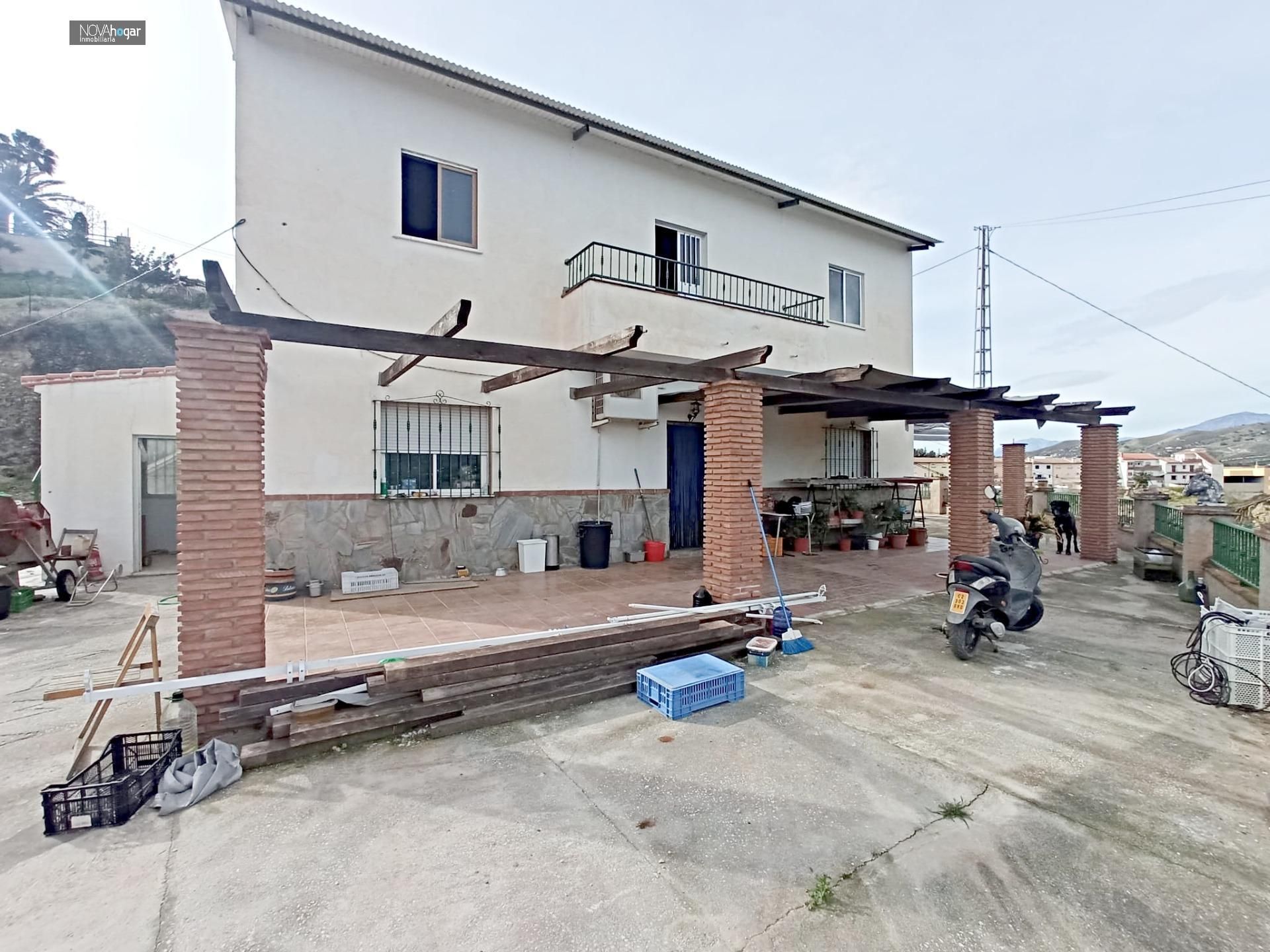 Exterior view of Country house for sale in Álora  with Air Conditioner, Terrace and Storage room