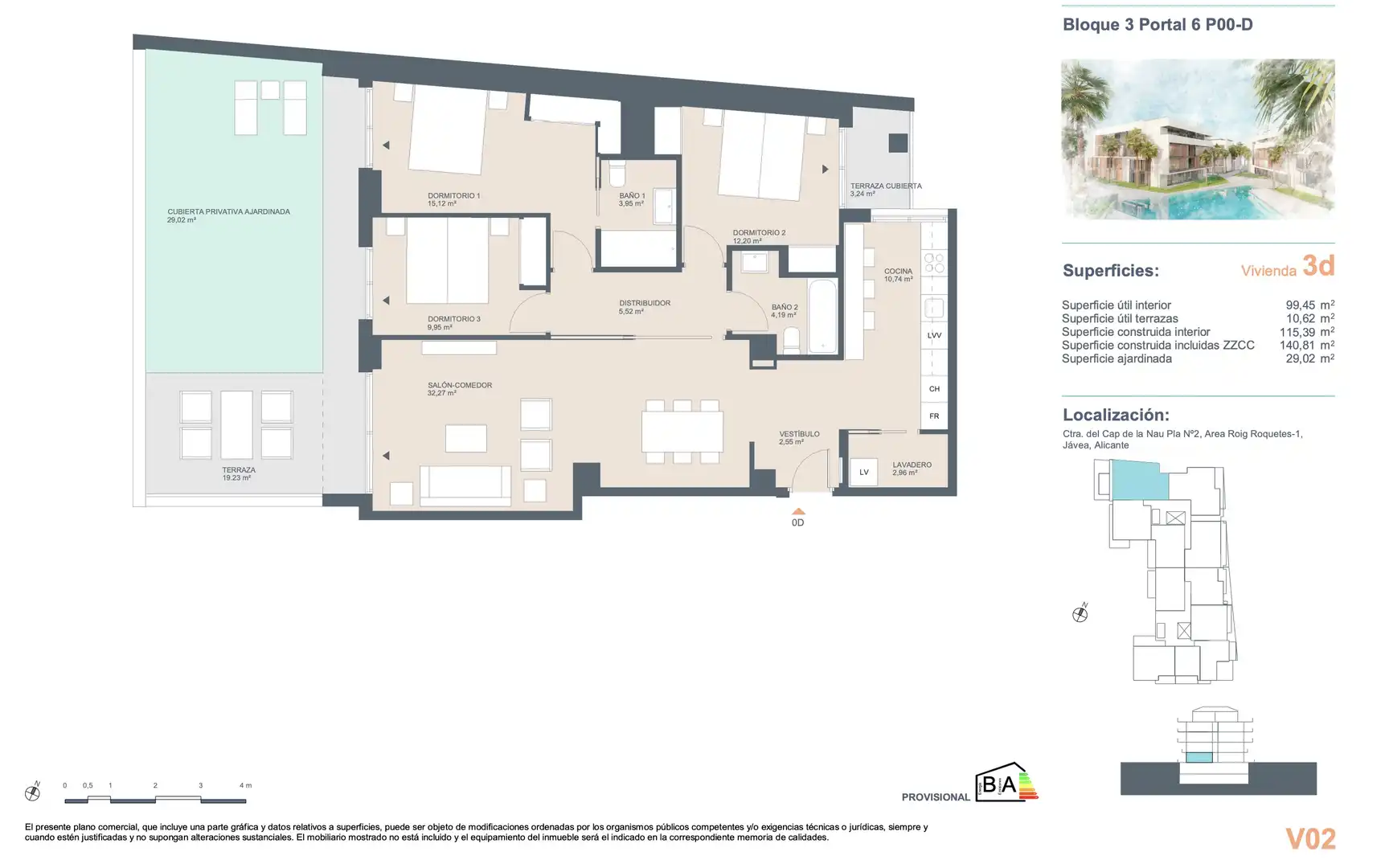 Appartement compact avec terrasse à vendre à Centro ciudad, imagen 20