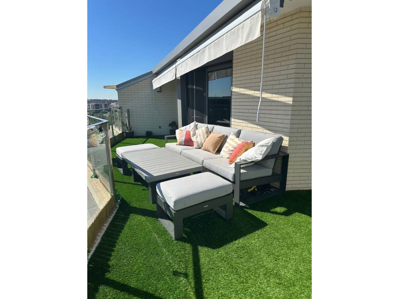 Terraza de Dúplex en venta en Castellón de la Plana / Castelló de la Plana con Aire acondicionado, Terraza y Trastero