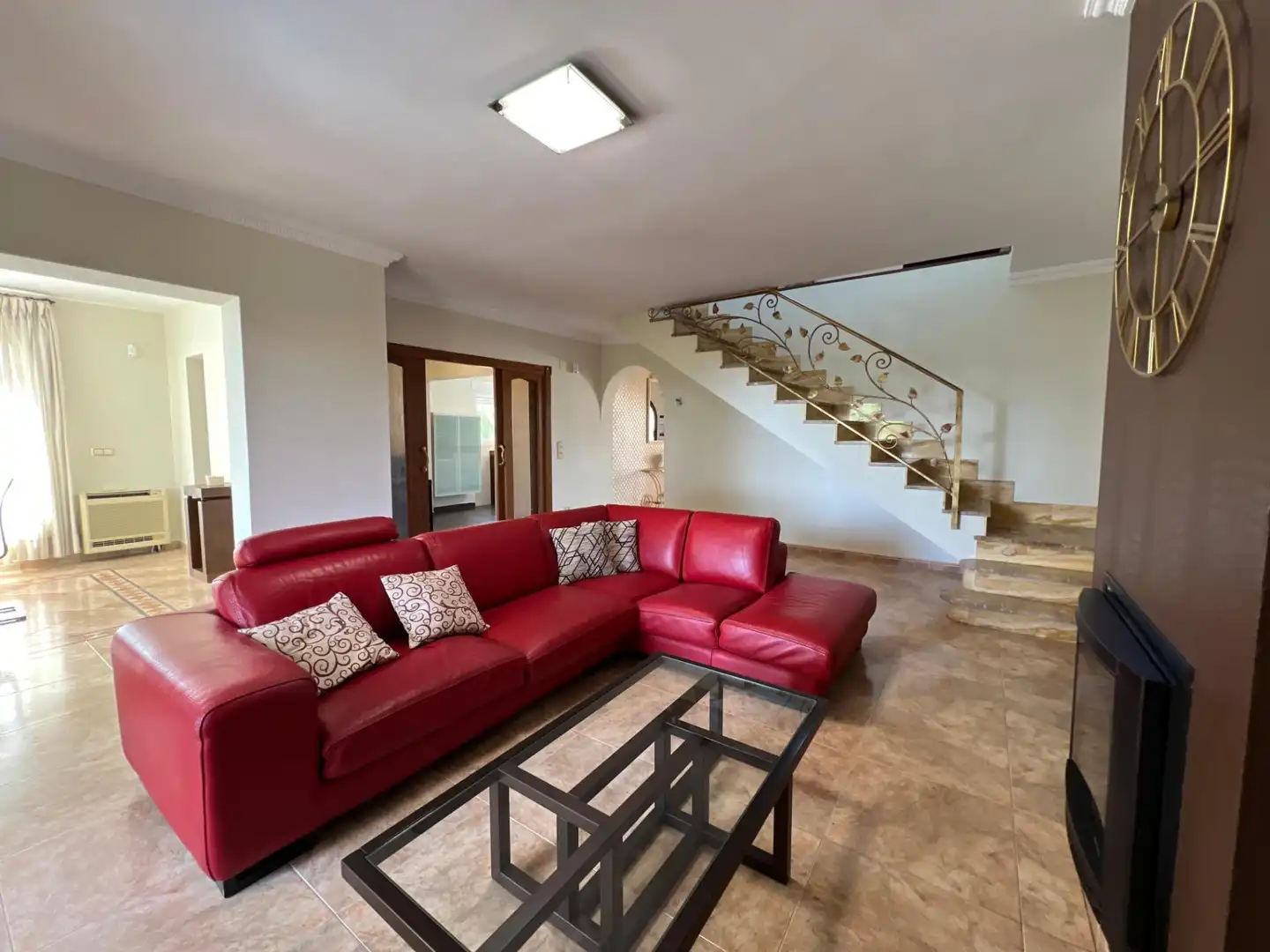 Sala de estar de Casa o chalet en venta en Benidorm con Aire acondicionado, Jardín privado y Piscina