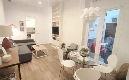 Living room of Flat for sale in Málaga Capital  with Air Conditioner, Heating and Furnished