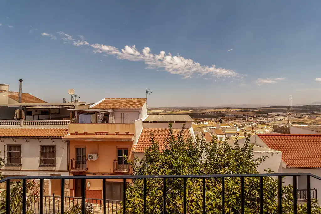 Terrasse von Einfamilien-Reihenhaus zum Verkauf in Alameda