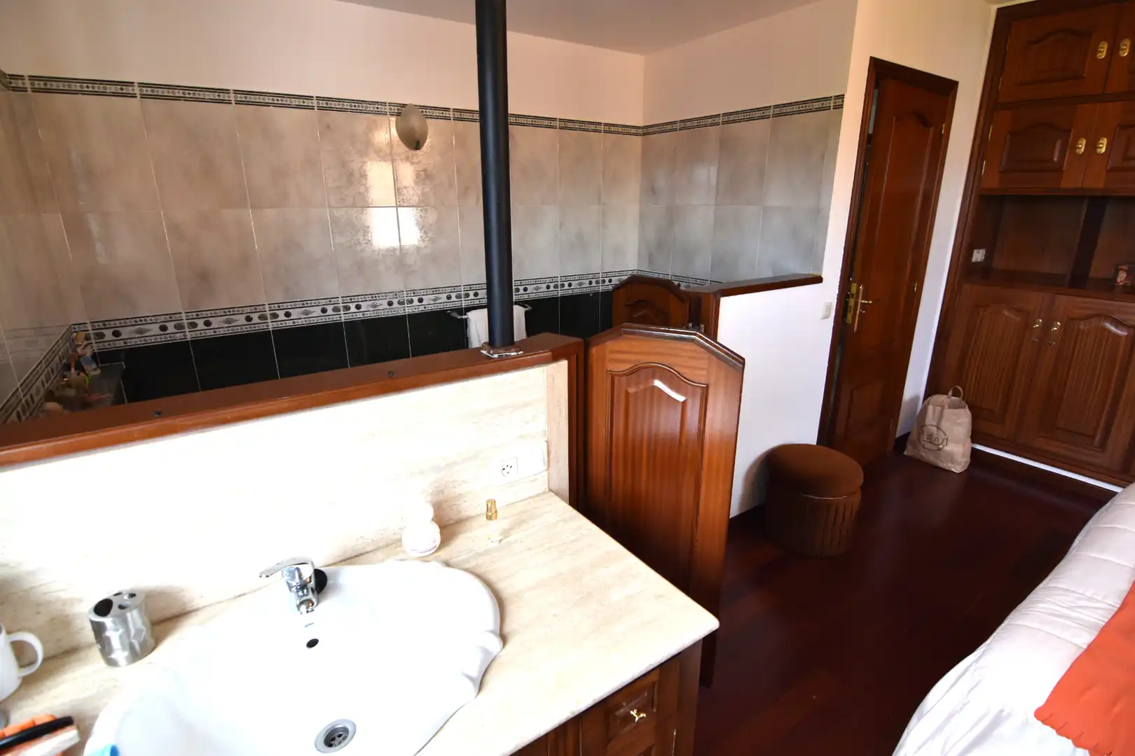 Bathroom of Houses for sale in Sada (A Coruña)  with Heating, Private garden and Parquet flooring