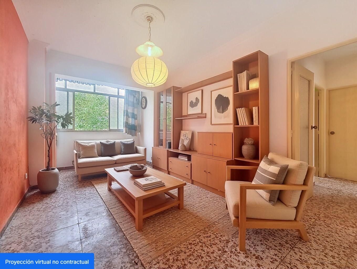 Sala de estar de Piso en venta en Leganés con Calefacción y Terraza