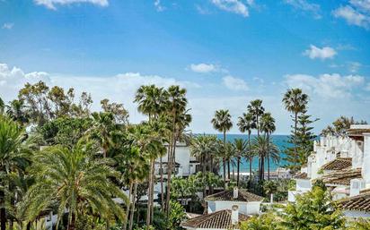 Garden of Attic for sale in Marbella  with Air Conditioner, Terrace and Swimming Pool