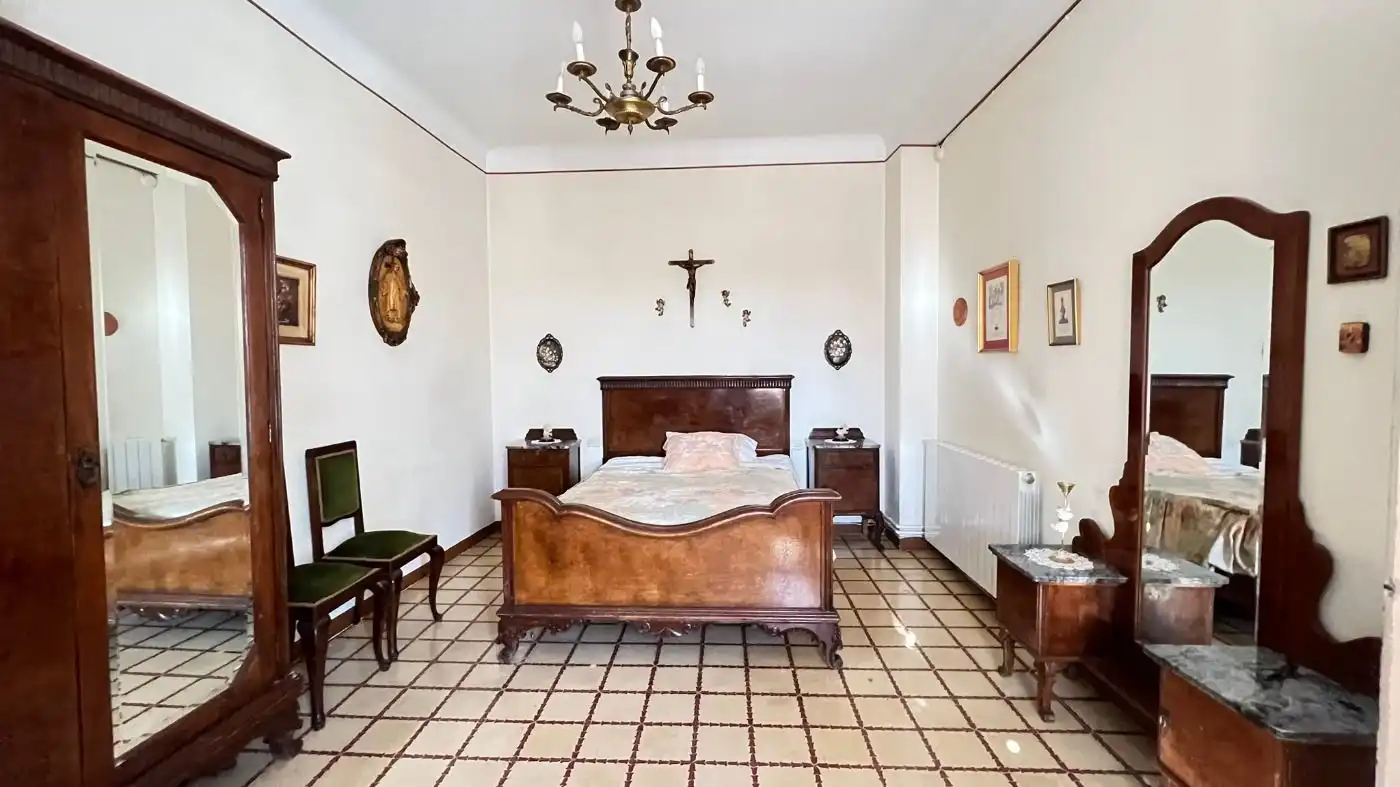 Schlafzimmer von Haus oder Chalet zum Verkauf in Sant Cugat Sesgarrigues mit Heizung und Balkon