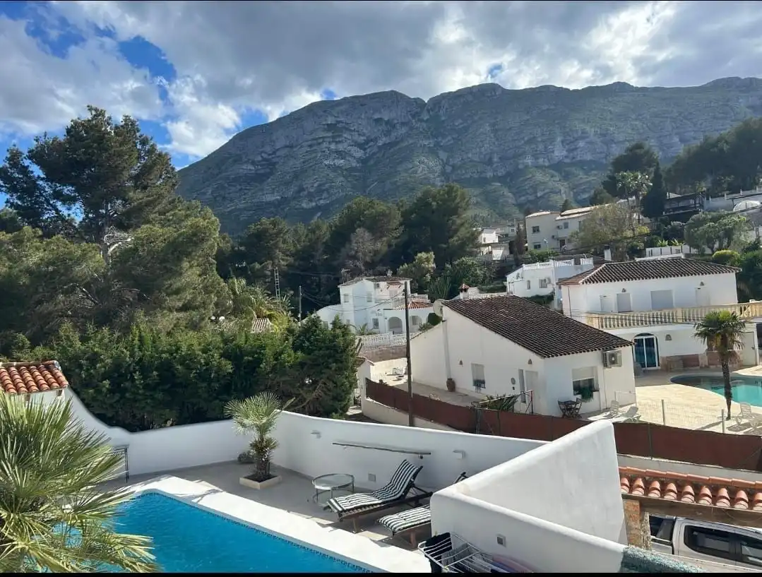Exterior view of Houses for sale in Dénia  with Air Conditioner, Private garden and Terrace