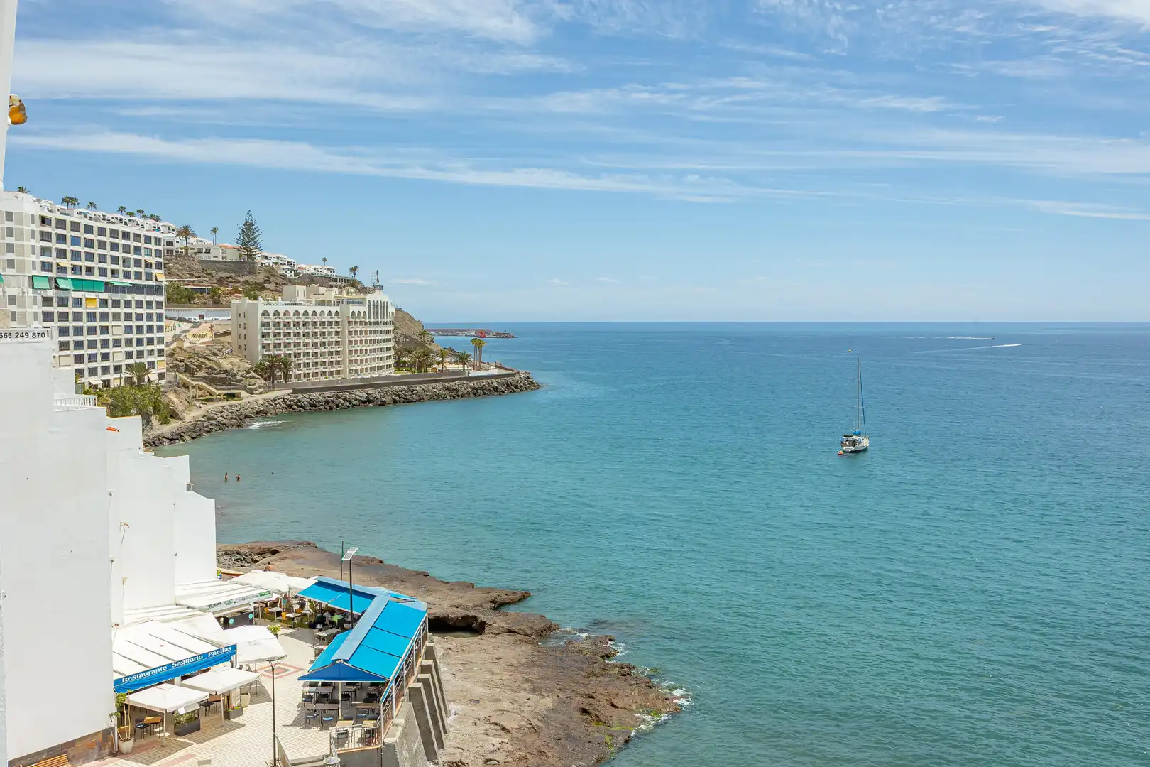 Exterior view of Flat for sale in Mogán  with Furnished