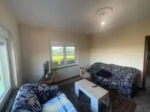 Sala de estar de Casa o chalet en venta en Gijón  con Calefacción, Jardín privado y Parquet