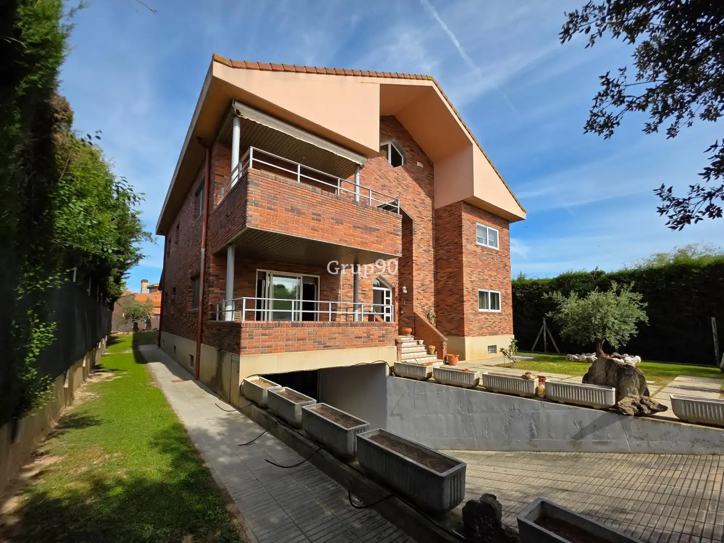 Vista exterior de Casa o chalet en venta en Lleida con Aire acondicionado, Calefacción y Jardín privado