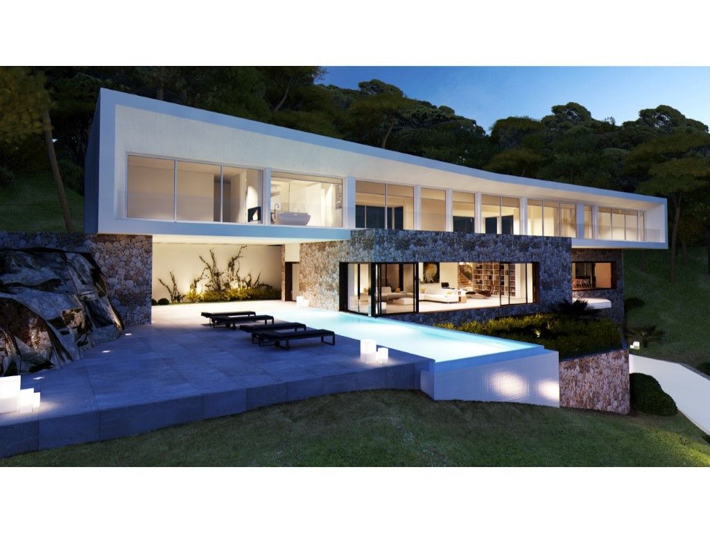 Exterior view of House or chalet for sale in Calvià  with Air Conditioner, Private garden and Terrace