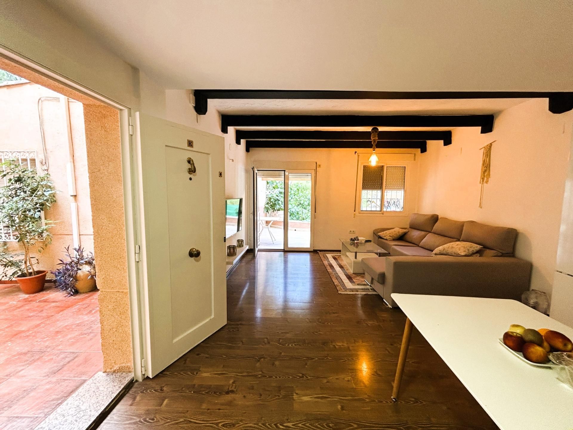 Living room of Planta baja for sale in  Murcia Capital  with Private garden and Terrace