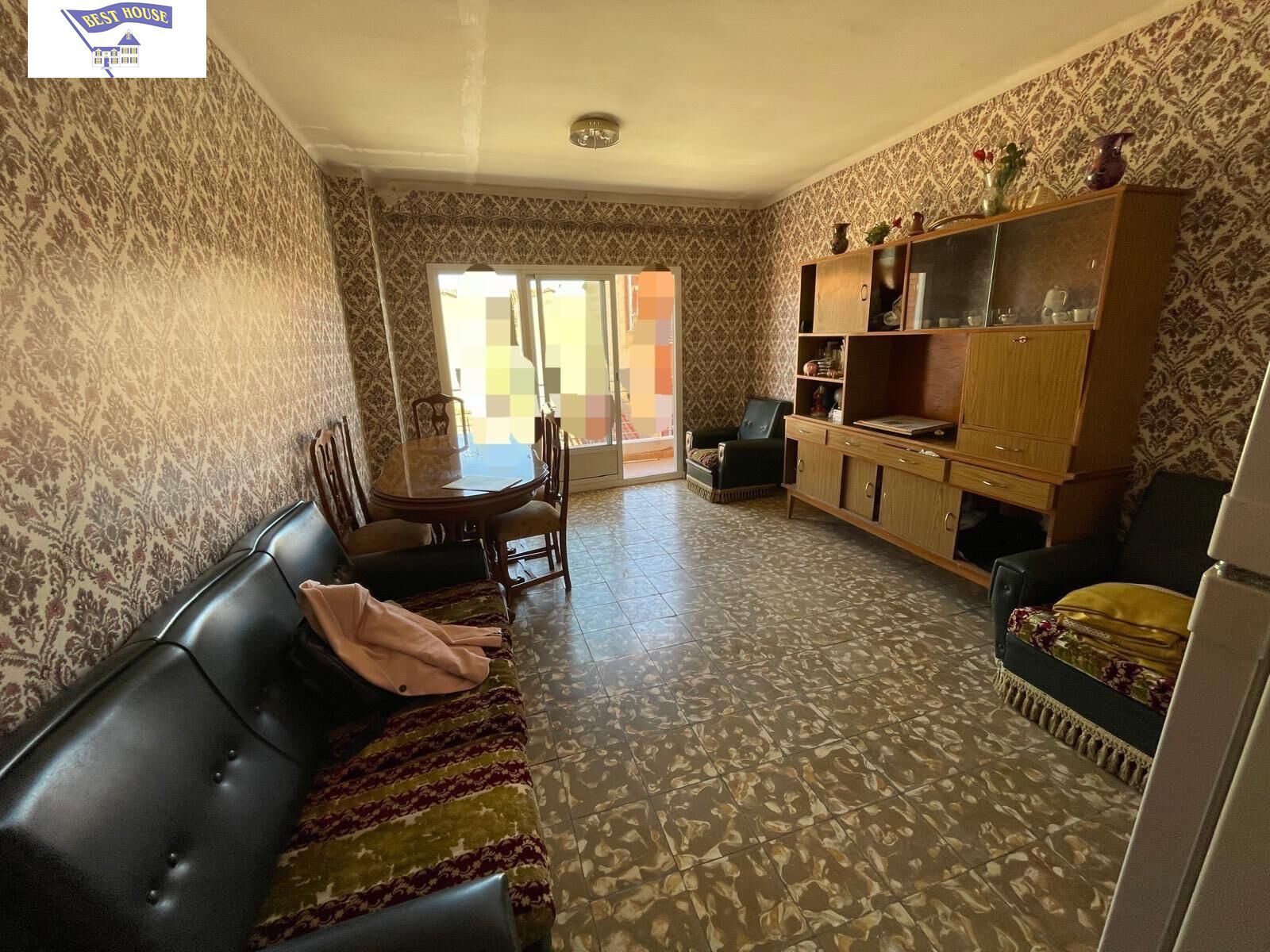 Sala d'estar de Pis en venda en  Albacete Capital amb Terrassa i Balcó