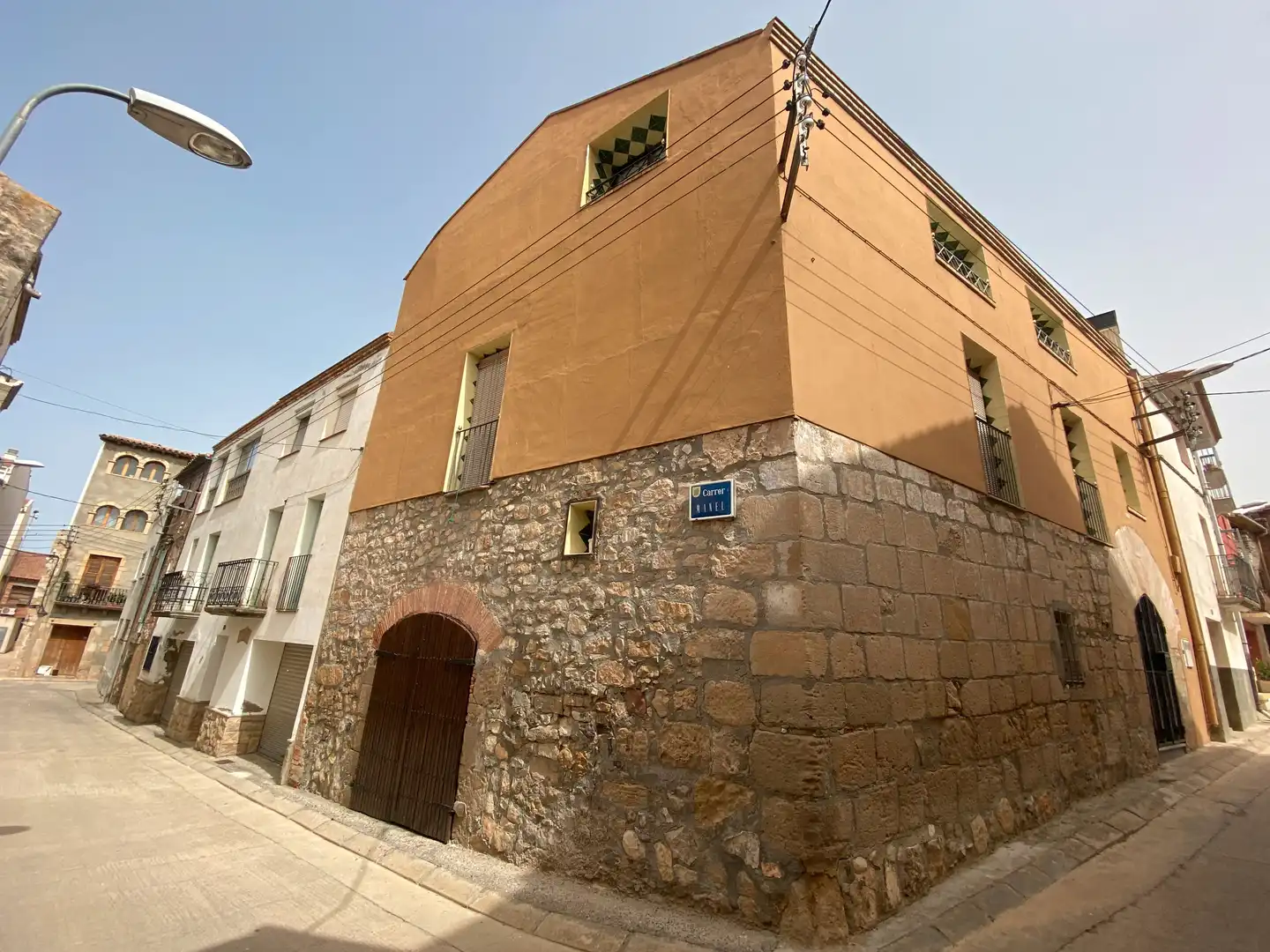Exterior view of Detached homes for sale in Sarroca de Lleida  with Terrace, Storage room and Balcony