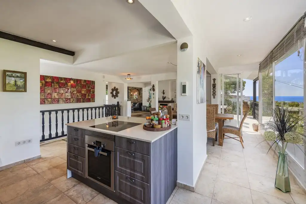 Cocina de Casa o chalet en venta en Calvià con Aire acondicionado, Jardín privado y Terraza