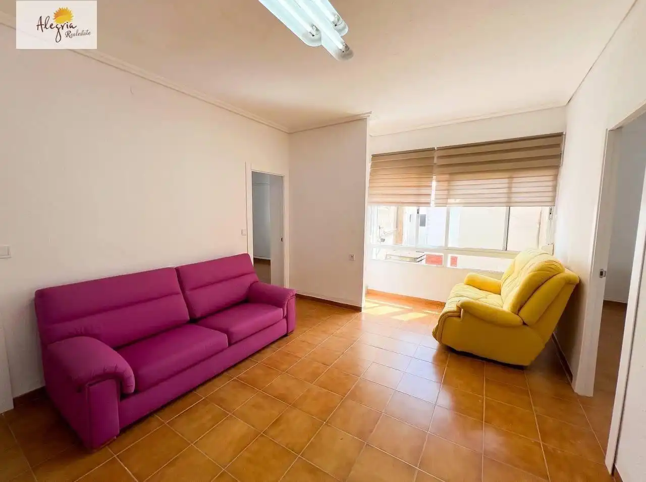 Wohnzimmer von Wohnungen zum Verkauf in Sagunto / Sagunt mit Klimaanlage, Möbliert und Balkon
