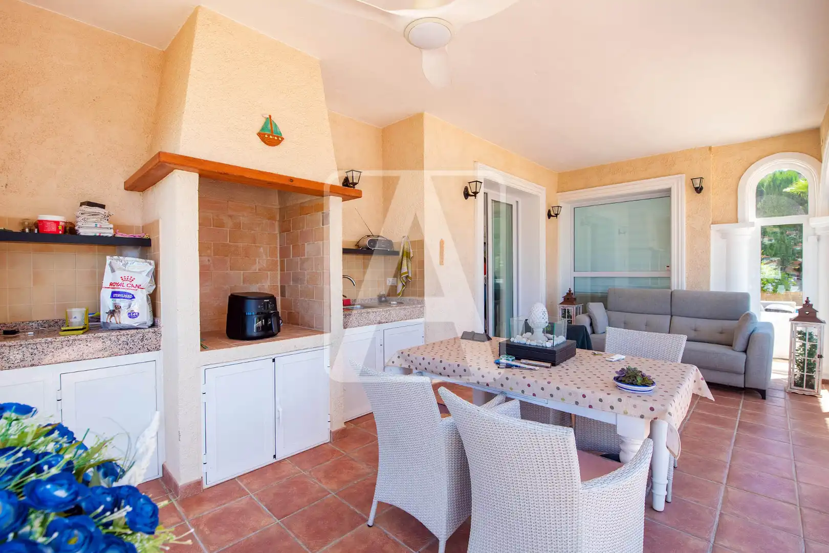 Jardín de Casa o chalet en venta en Calpe / Calp con Aire acondicionado, Calefacción y Jardín privado