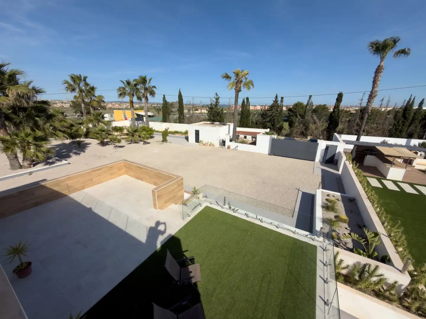 Terrassa de Casa o xalet en venda en Los Montesinos amb Aire condicionat, Calefacció i Jardí privat