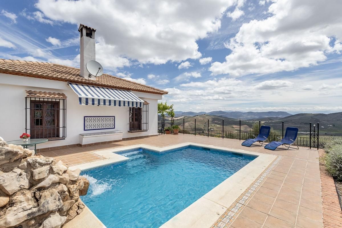 Swimming pool of Country house for sale in Alcalá la Real  with Heating and Terrace