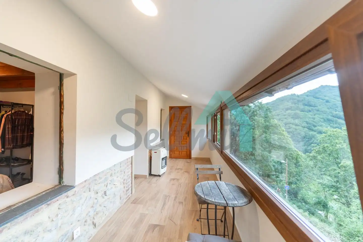 Balcony of Houses for rent in Mieres (Asturias)  with Heating, Private garden and Parquet flooring