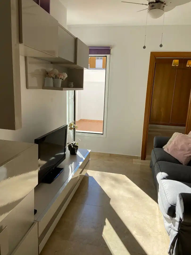 Sala de estar de Apartamento en venta en Málaga con Aire acondicionado, Terraza y Trastero