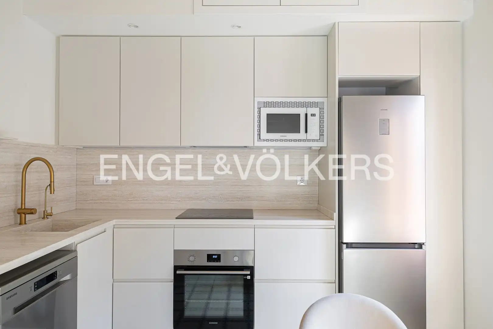 Kitchen of Flat for rent in Barcelona  with Air Conditioner, Heating and Parquet flooring