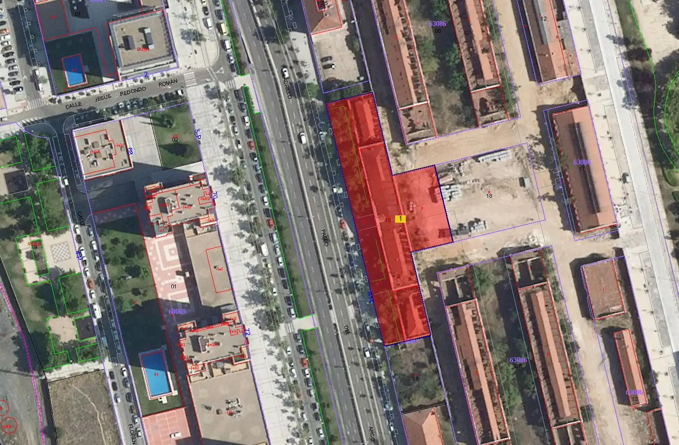 Vista exterior de Residencial en venda en Valladolid