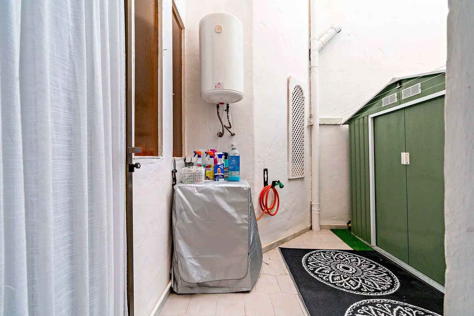 Terraza de Piso en venta en Roquetas de Mar con Aire acondicionado, Jardín privado y Terraza