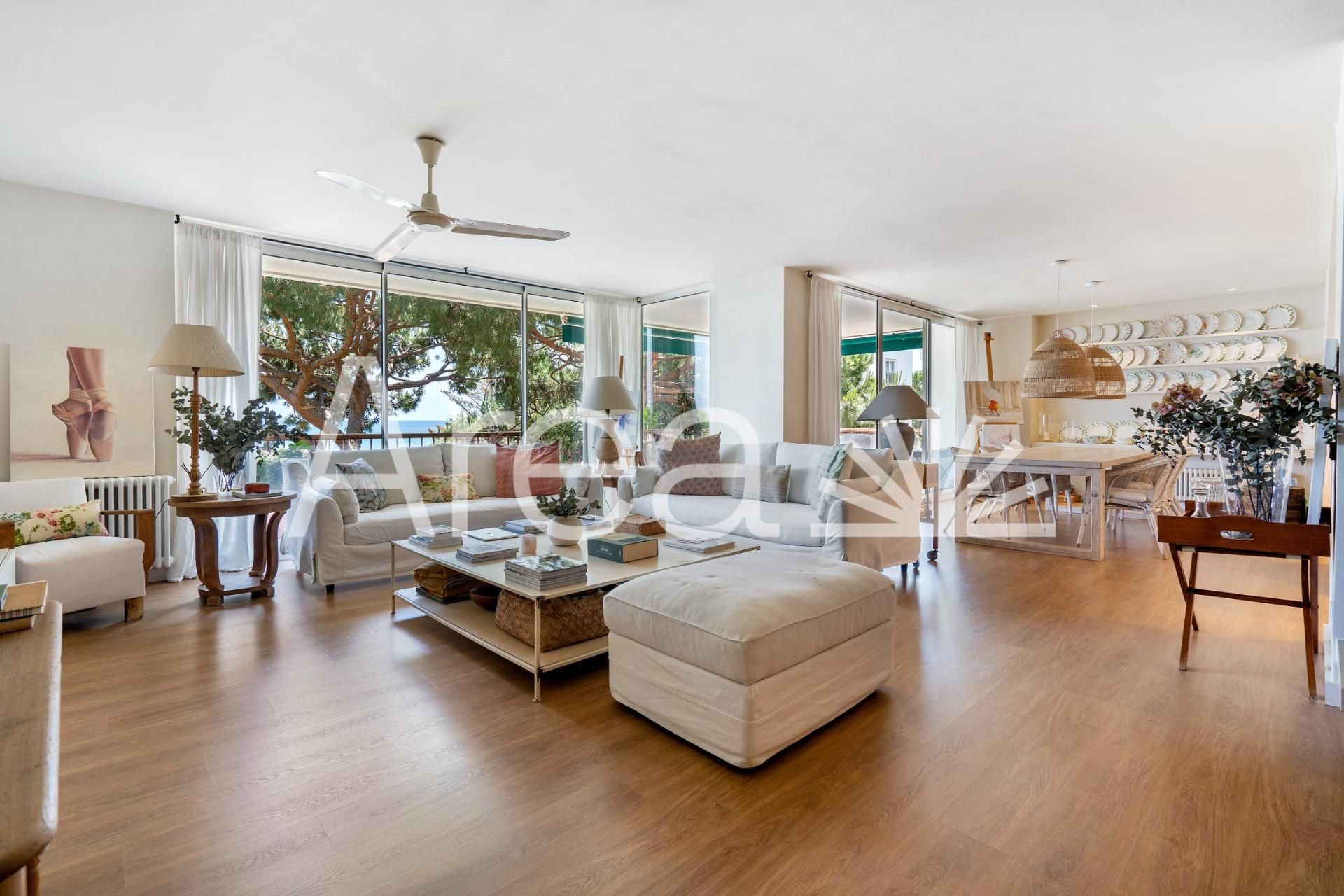Living room of Flat for sale in Sant Vicenç de Montalt  with Heating, Private garden and Terrace