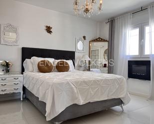 Dormitori de Apartament de lloguer en  Valencia Capital amb Aire condicionat, Terrassa i Moblat