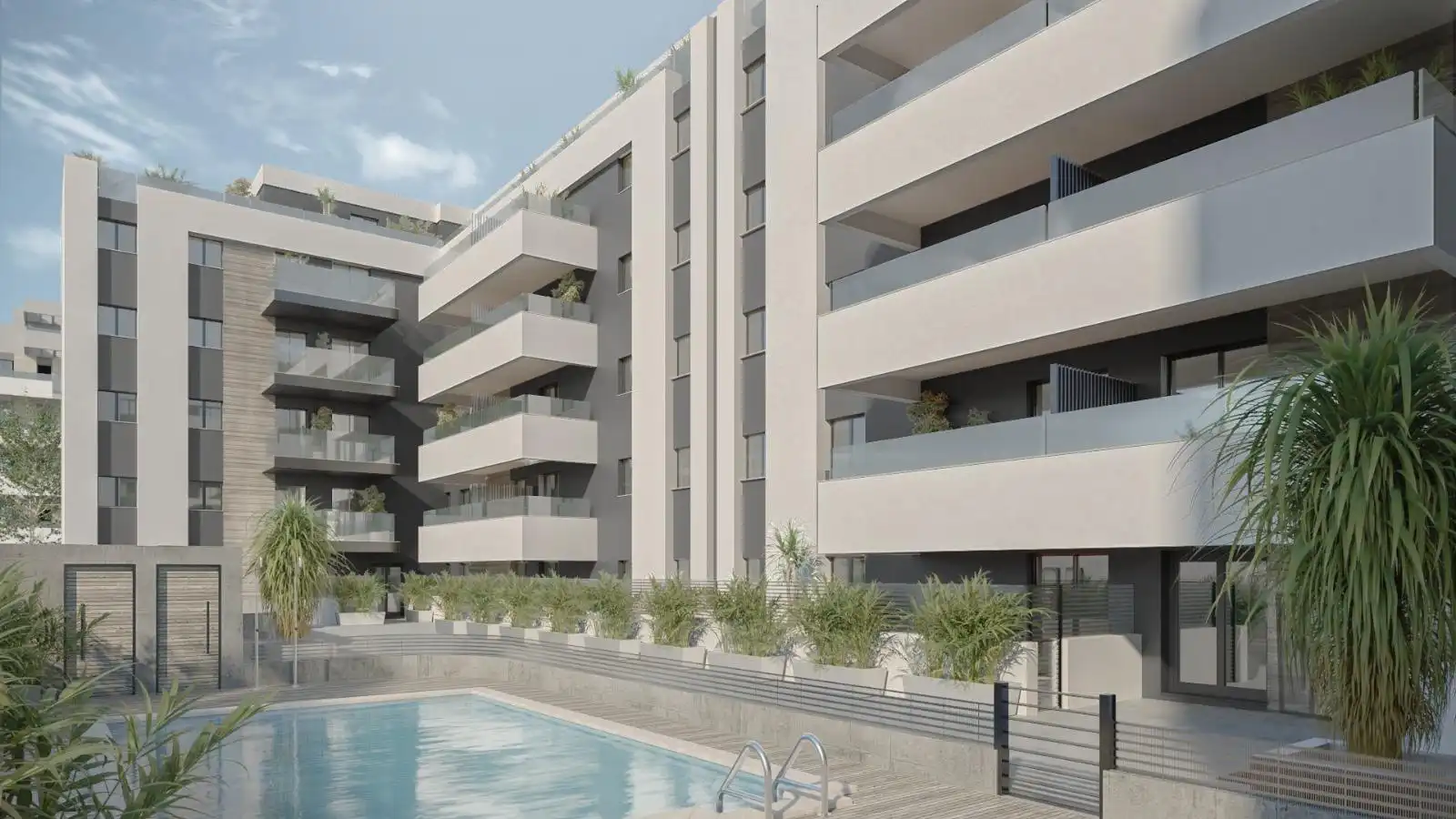 Exterior view of Flat for sale in Mijas  with Air Conditioner, Heating and Terrace