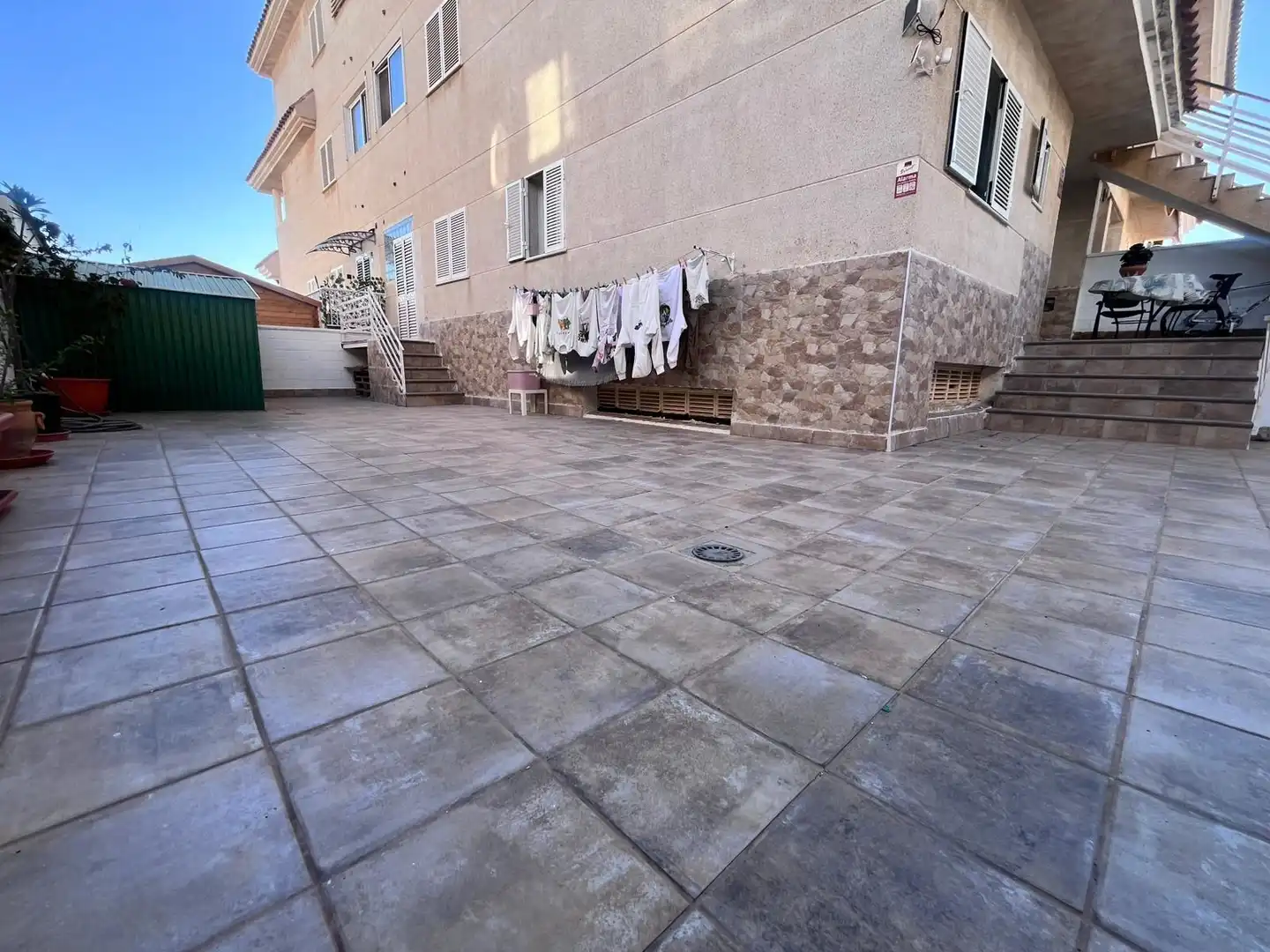 Terrasse von Erdgeschoss zum Verkauf in Águilas mit Klimaanlage, Heizung und Privatgarten