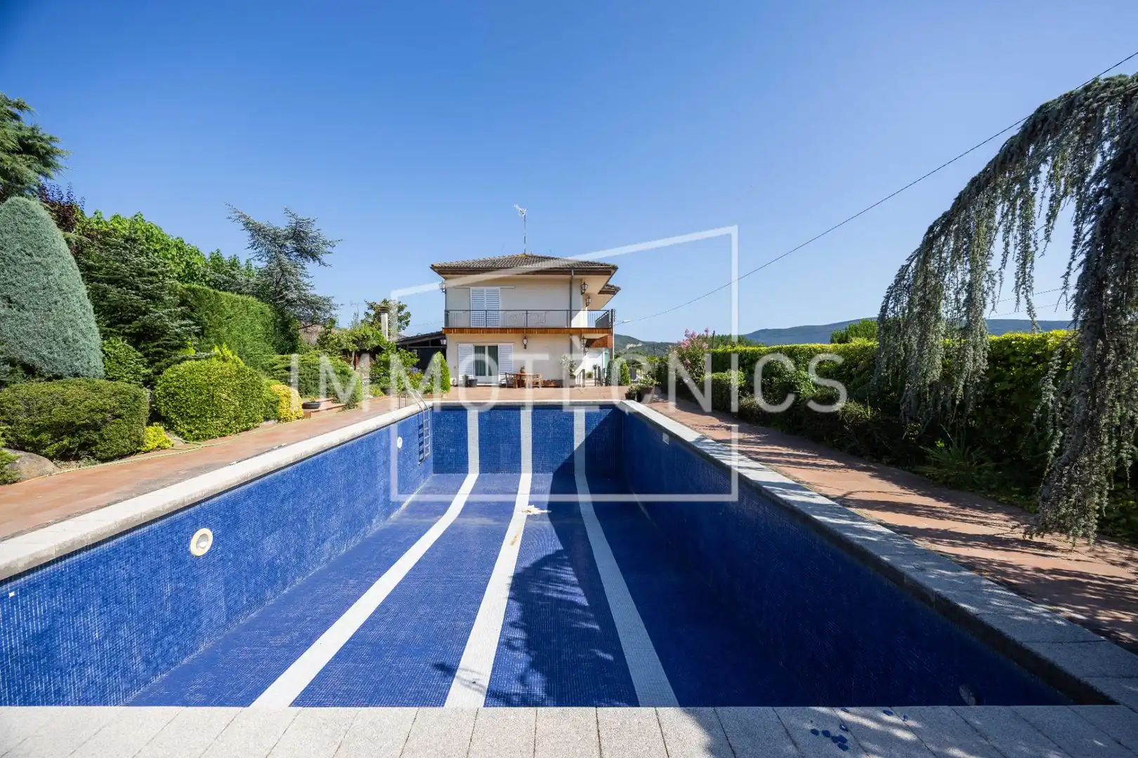 Swimming pool of Houses for sale in Sant Celoni  with Air Conditioner, Private garden and Swimming Pool