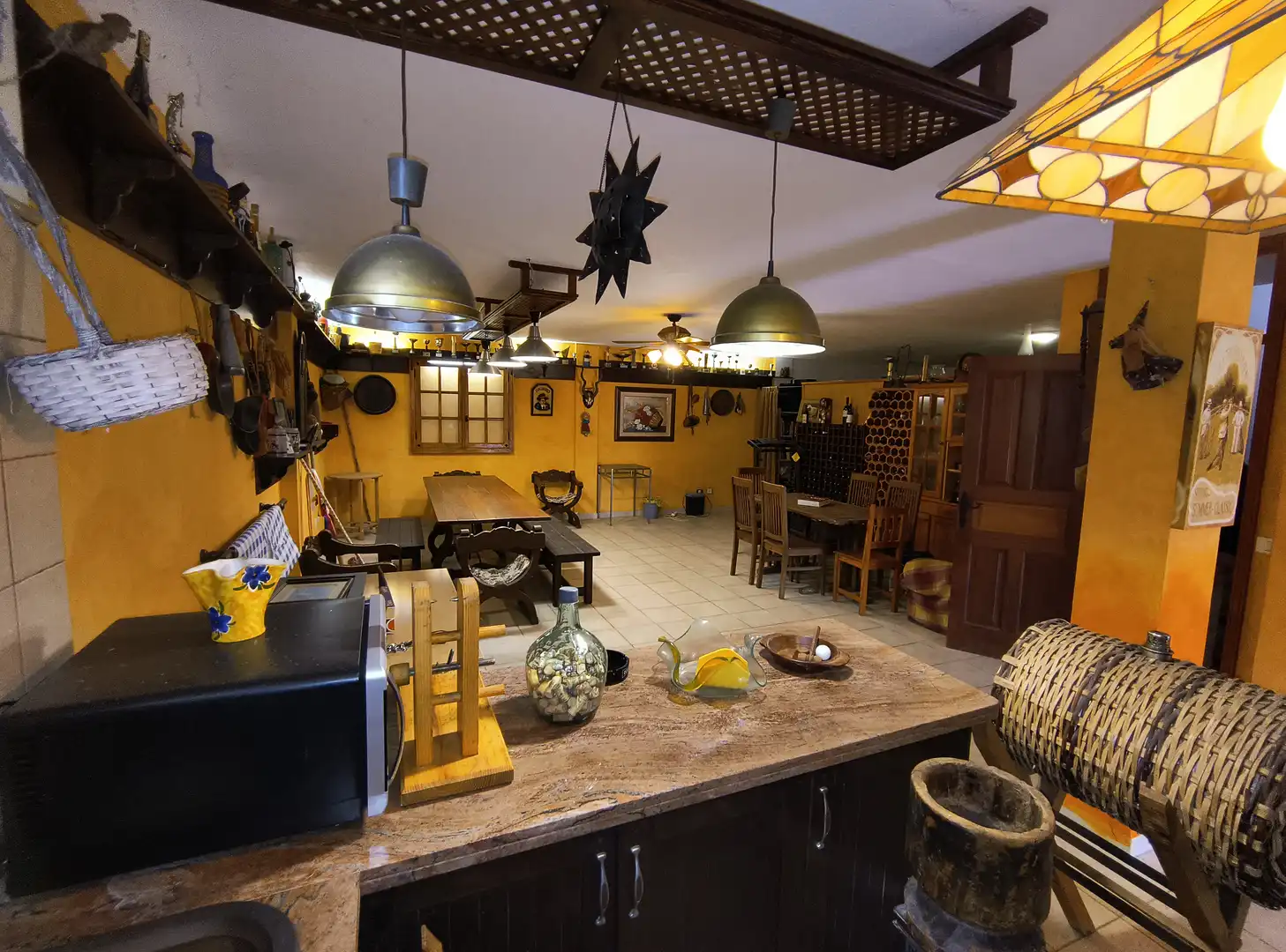 Cocina de Casa o chalet en venta en La Orotava con Jardín privado, Parquet y Terraza