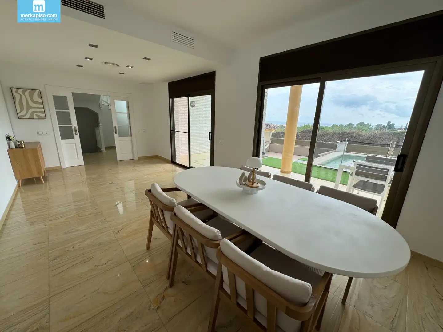 Dining room of Houses for sale in Calafell  with Air Conditioner, Heating and Private garden