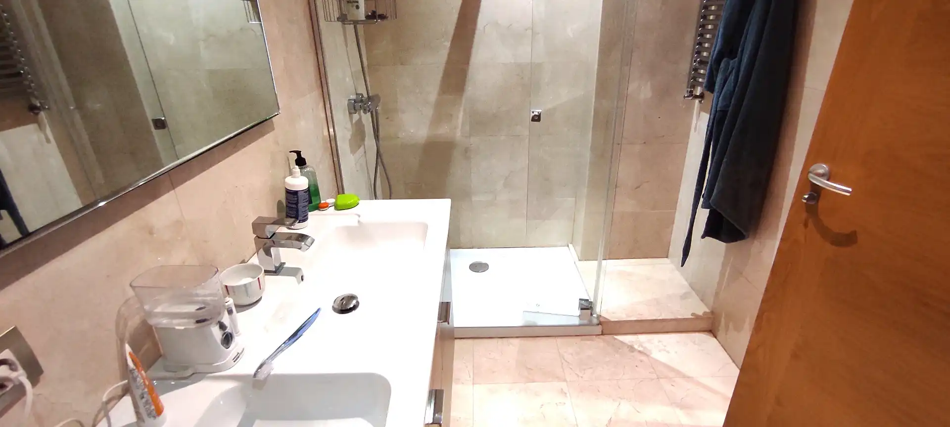 Bathroom of Flat for sale in Ortuella  with Heating, Terrace and Storage room