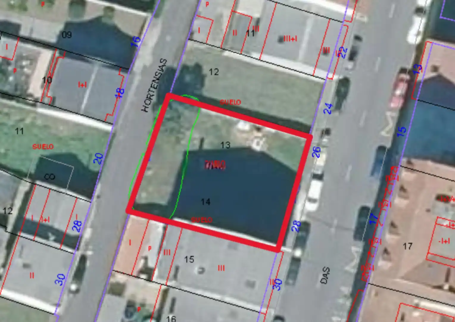 Terreny residencial en venda a Rúa Rosas 26