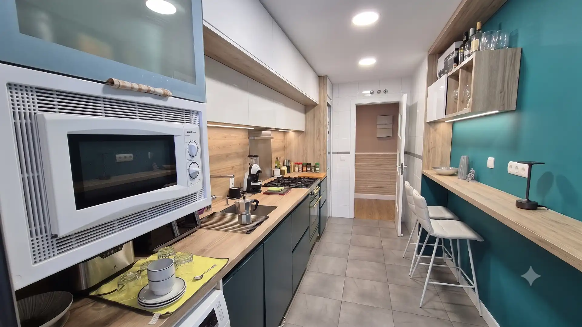 Cocina de Piso en venta en Rivas-Vaciamadrid con Aire acondicionado, Calefacción y Jardín privado