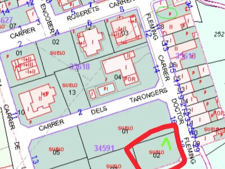Terreny residencial en venda a Doctor Fleming 18