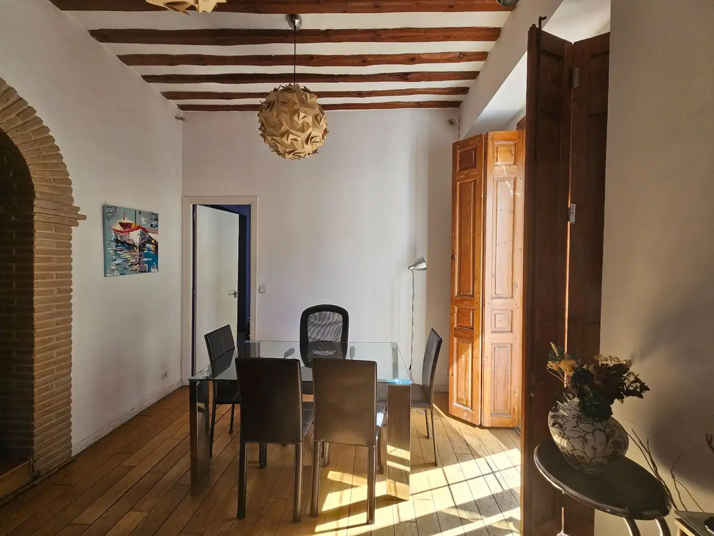 Esszimmer von Wohnung zum Verkauf in Madrid mit Heizung und Möbliert