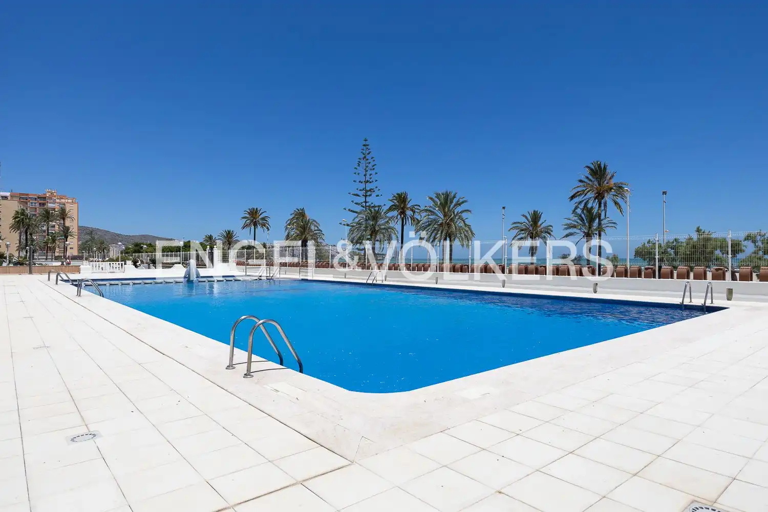 Swimming pool of Flat for rent in Cullera  with Heating, Terrace and Swimming Pool