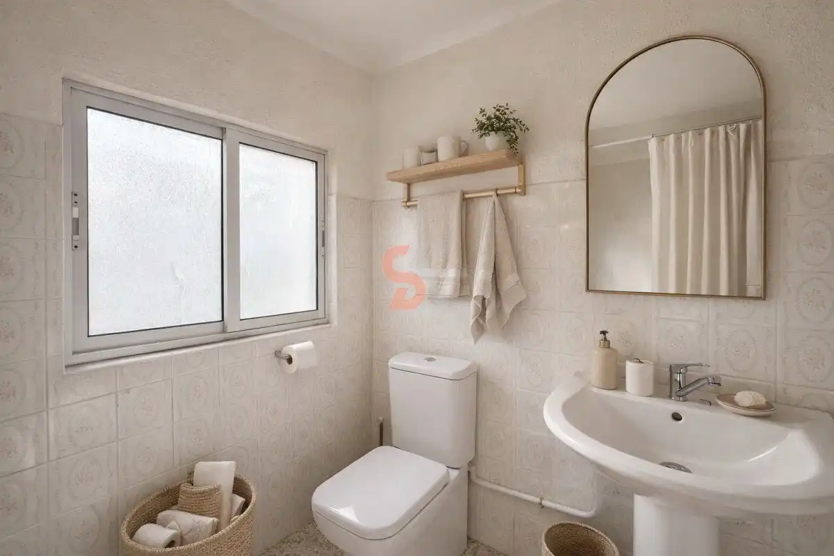 Bathroom of Houses for sale in Valladolid  with Heating and Terrace